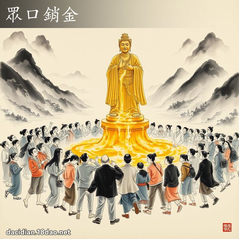 眾口销金 配图