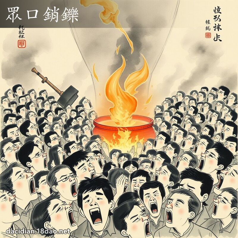 眾口销鑠 配图