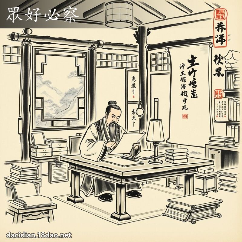 眾好必察 配图