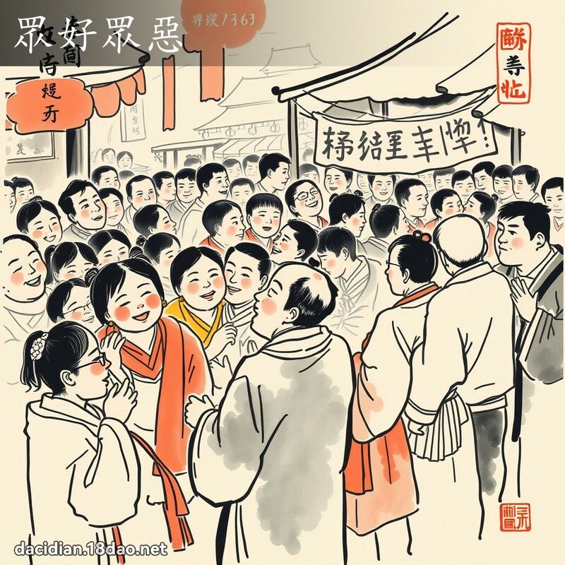 眾好眾恶 配图