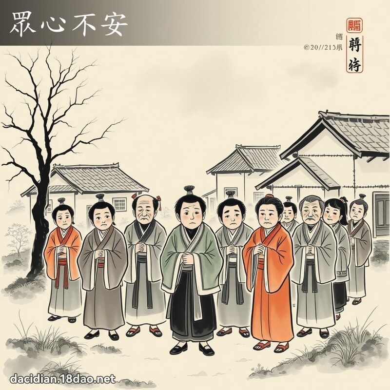 眾心不安 配图