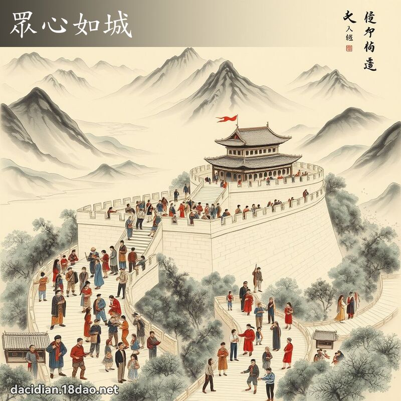 眾心如城 配图