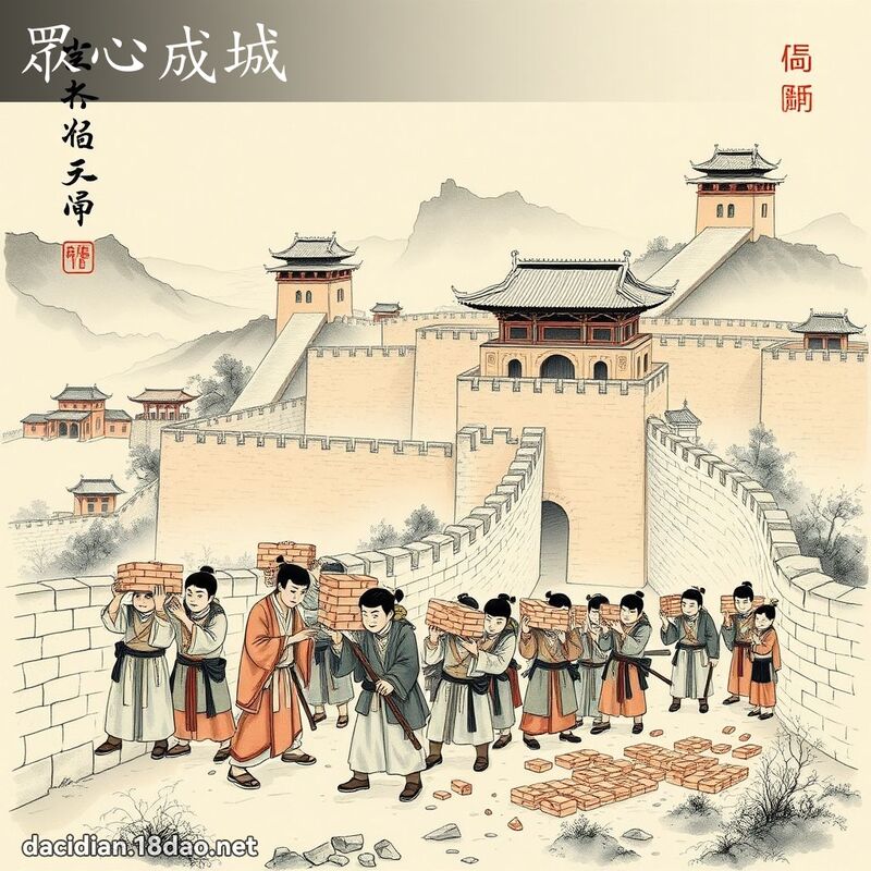 眾心成城 配图
