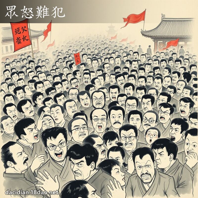 眾怒难犯 配图