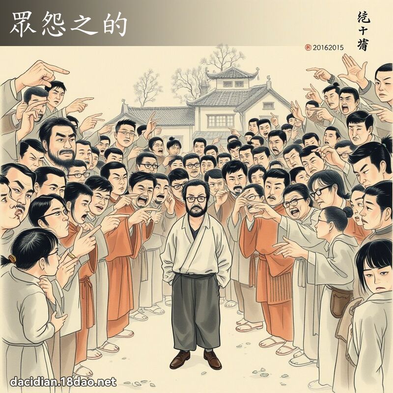 眾怨之的 配图