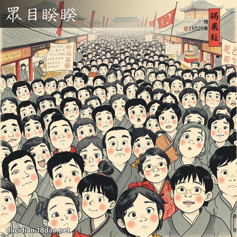 眾目睽睽 配图