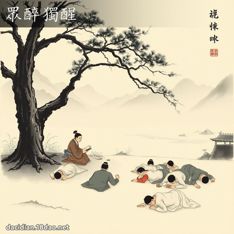 眾醉独醒 配图