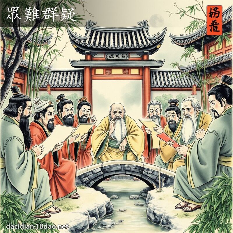眾难群疑 配图