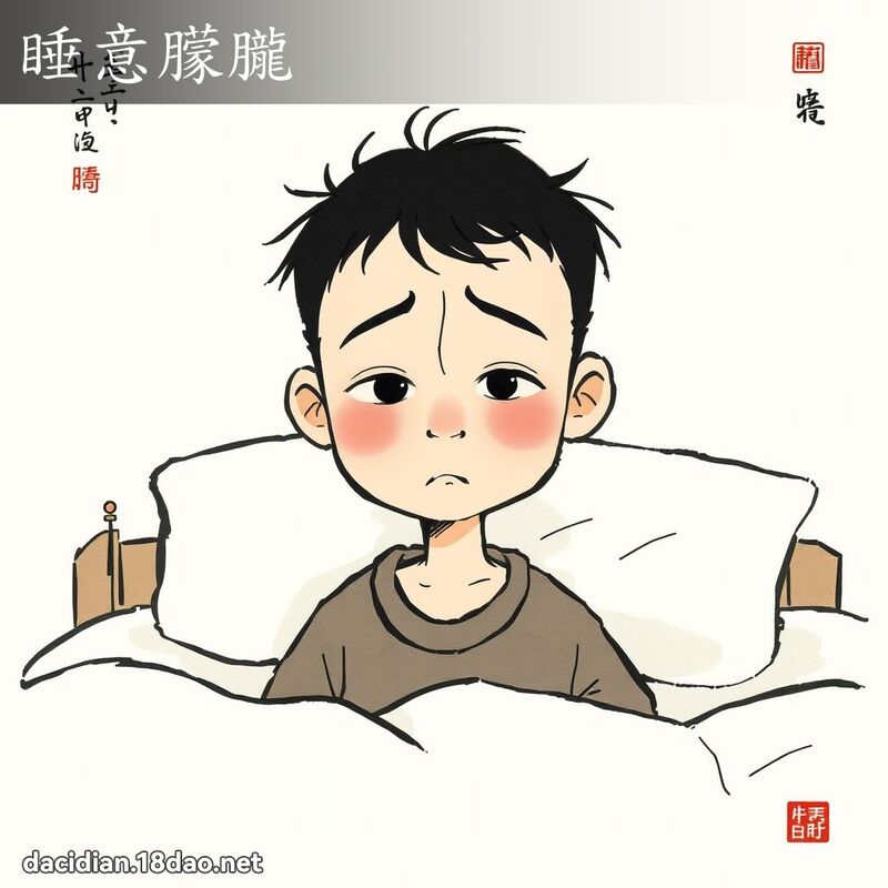 睡意朦朧 配图