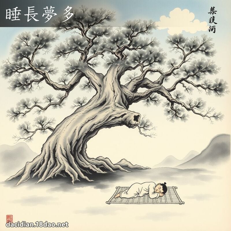 睡长梦多 配图