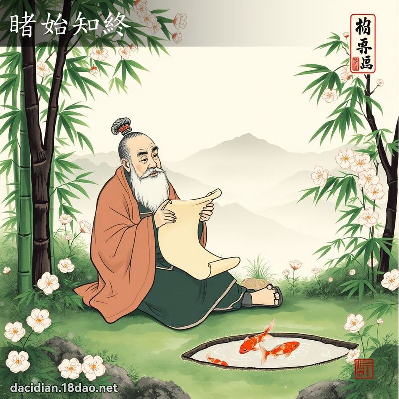 睹始知终 配图