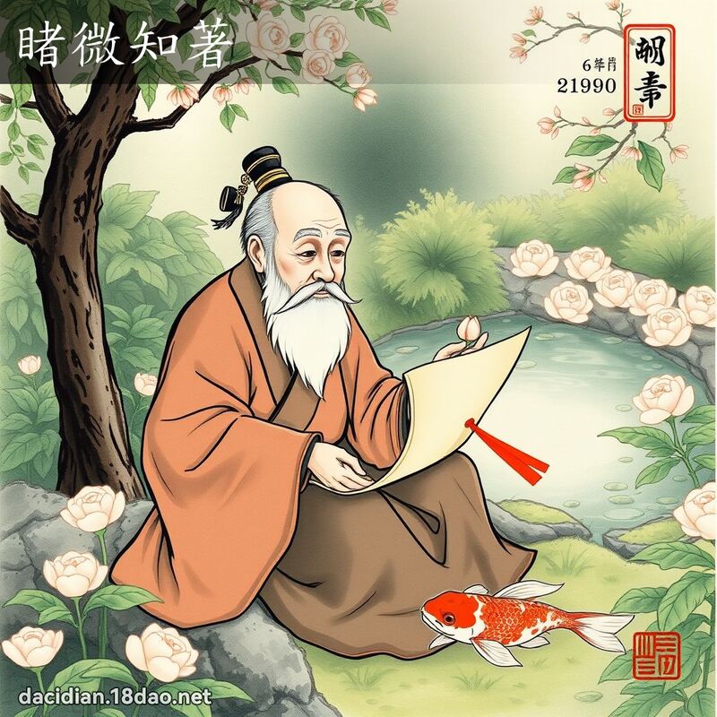 睹微知著 配图