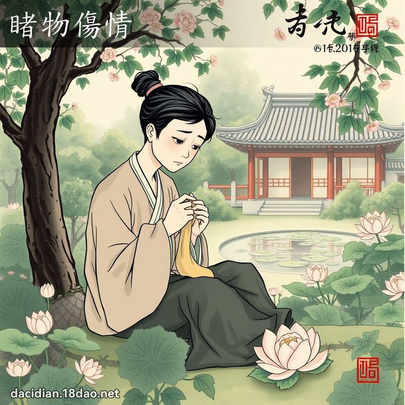 睹物伤情 配图