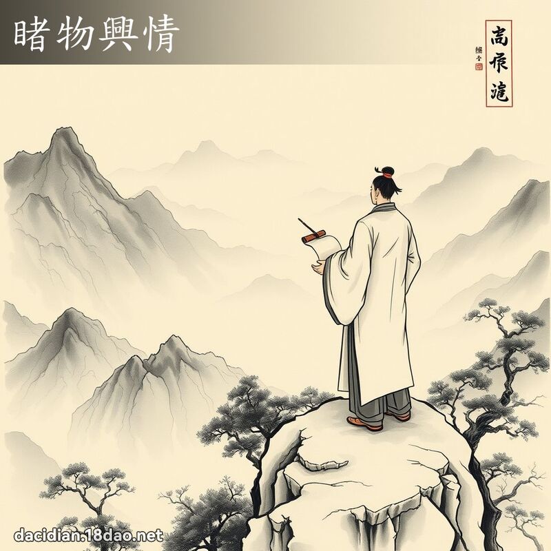睹物兴情 配图