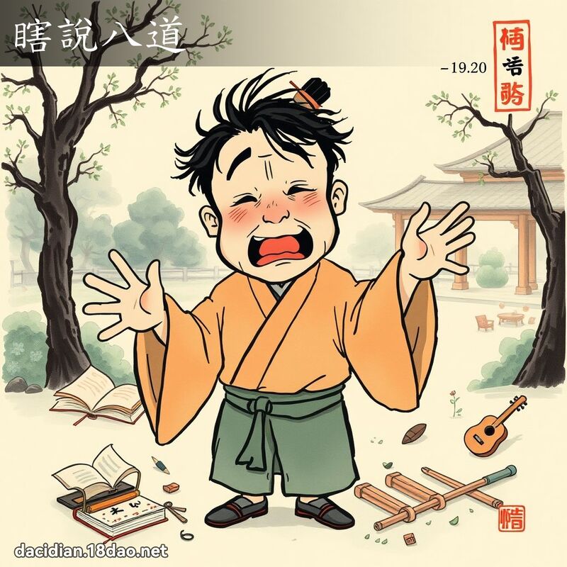 瞎说八道 配图