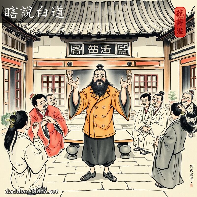 瞎说白道 配图