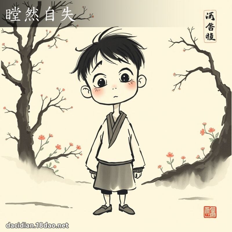 瞠然自失 配图