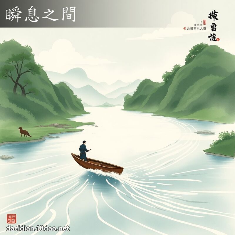 瞬息之间 配图