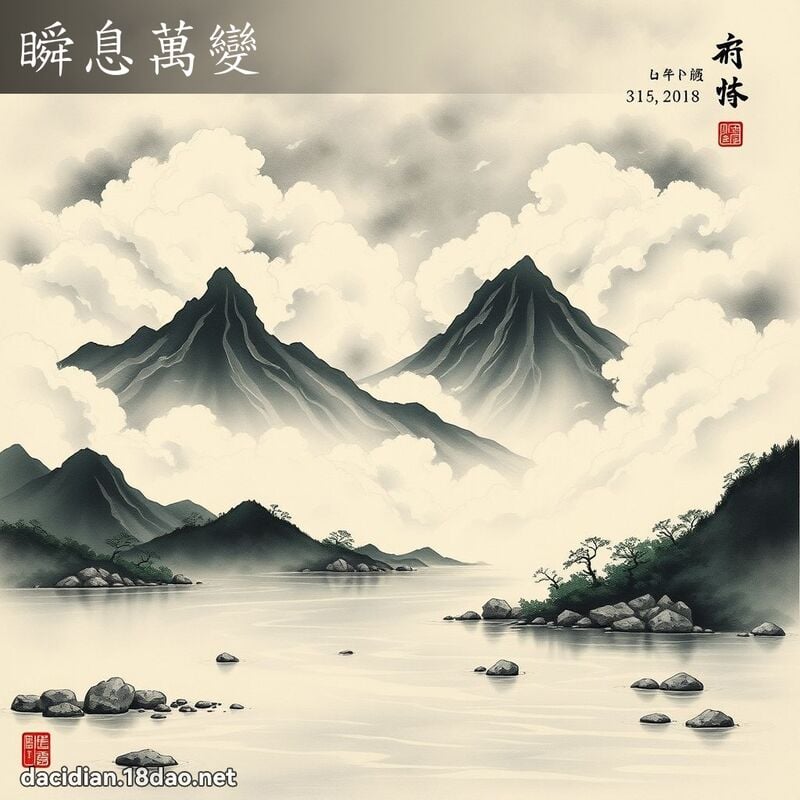 瞬息万变 配图