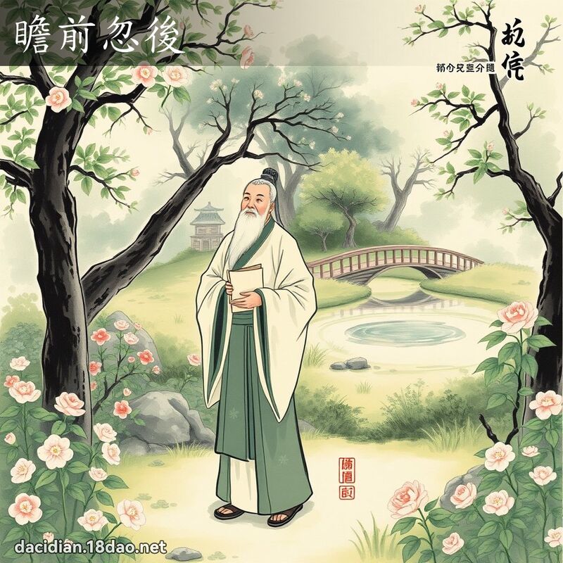 瞻前忽后 配图
