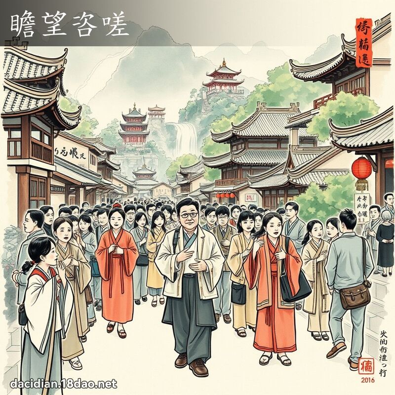 瞻望咨嗟 配图