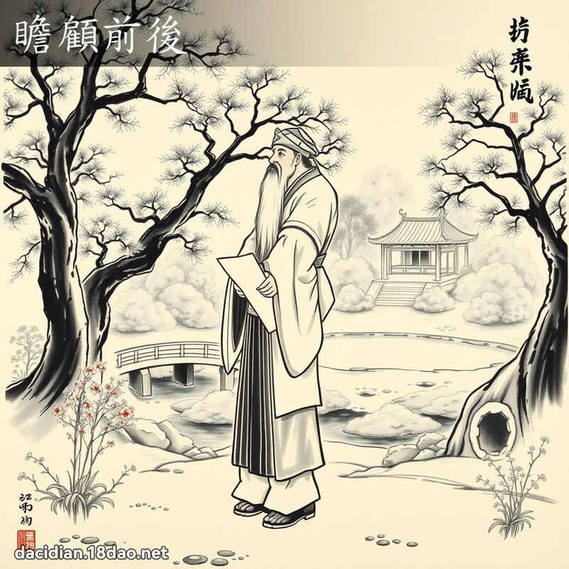 瞻顾前后 配图