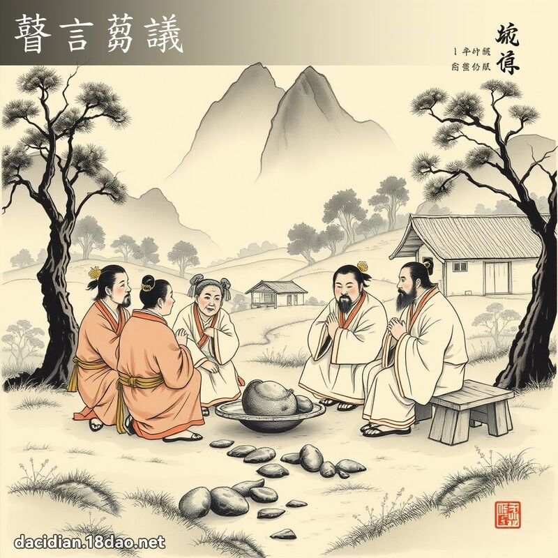 瞽言蒭议 配图