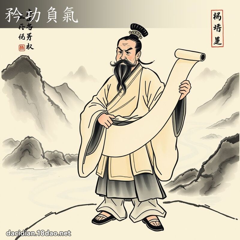 矜功负气 配图