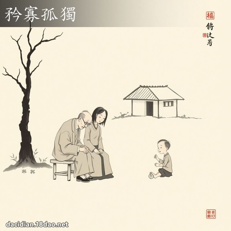 矜寡孤獨 配图