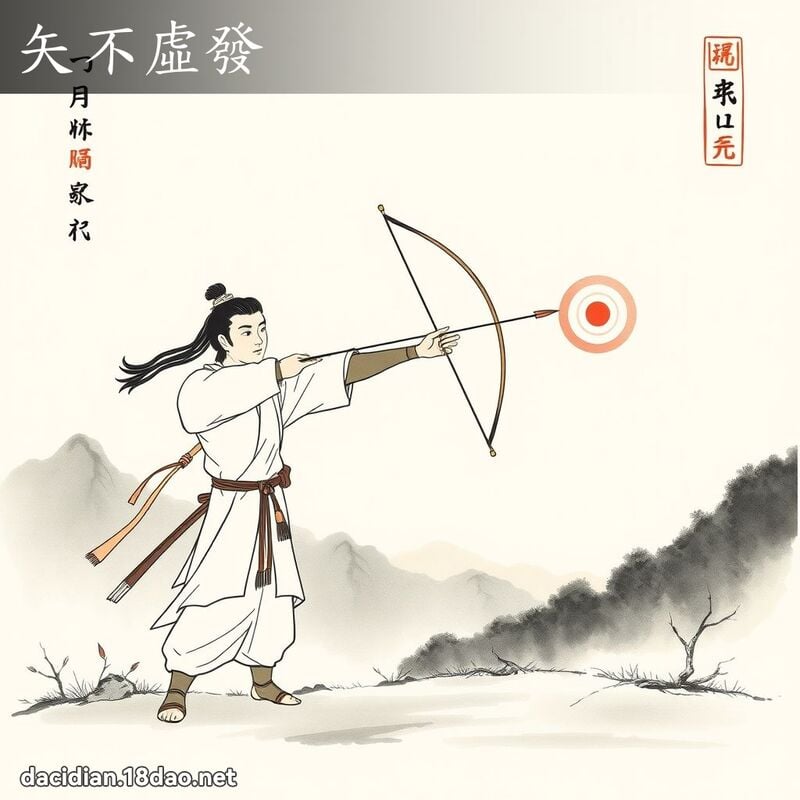 矢不虛發 配图