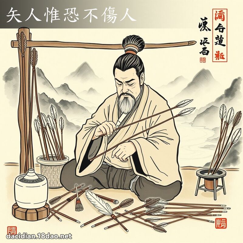 矢人惟恐不傷人 配图