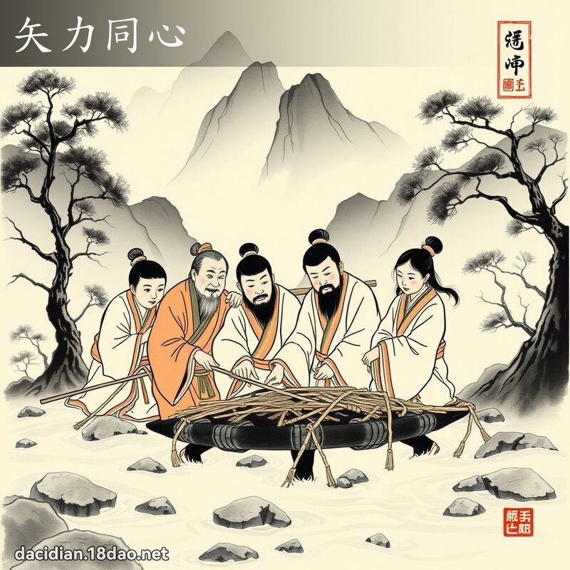 矢力同心 配图