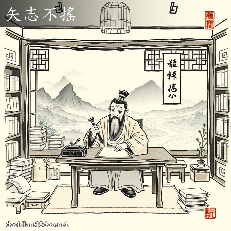 矢志不搖 配图