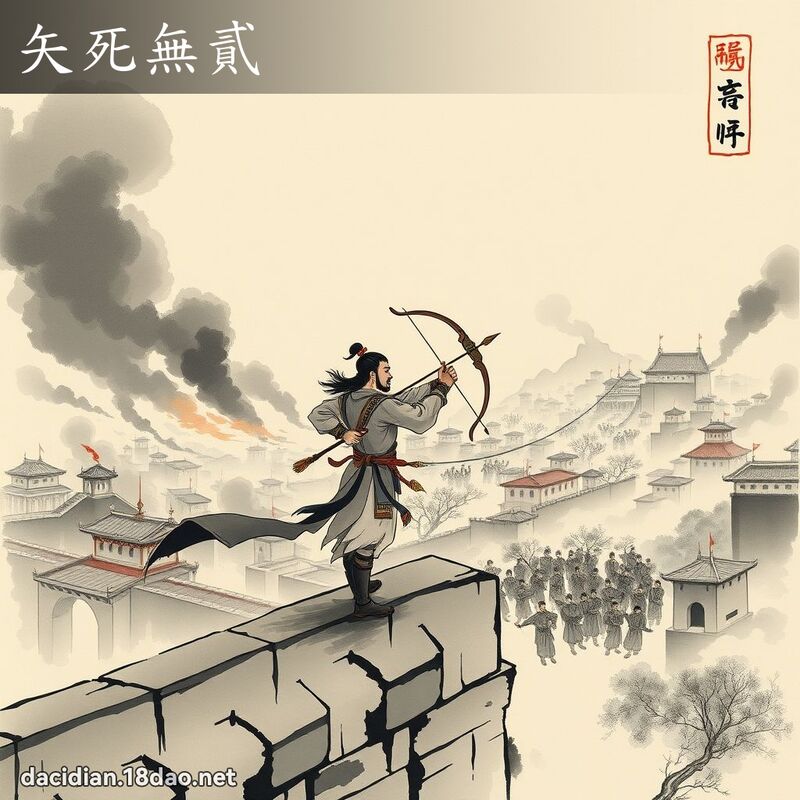 矢死無貳 配图