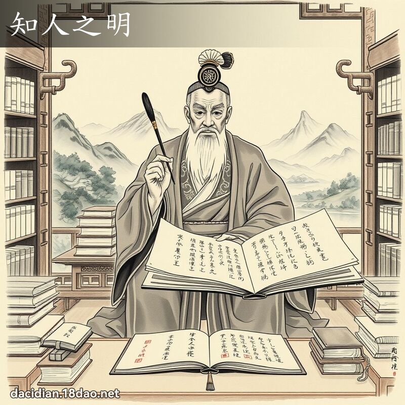 知人之明 配图