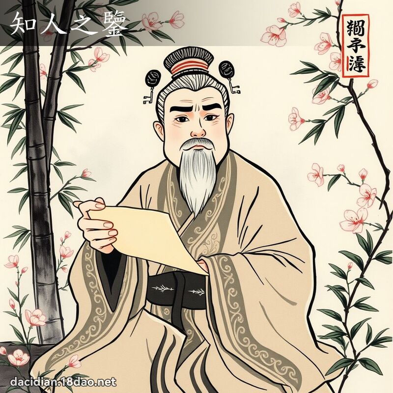 知人之鑒 配图