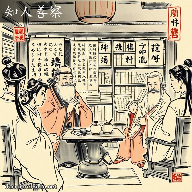 知人善察 配图
