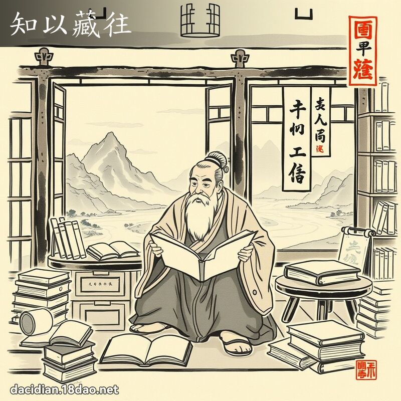 知以藏往 配图