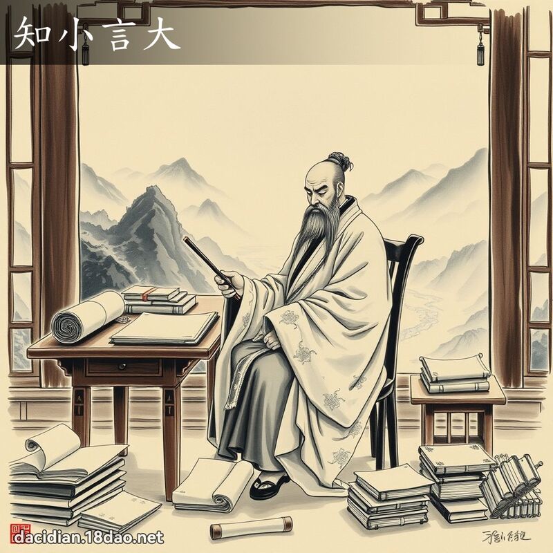 知小言大 - 中華成語配圖
