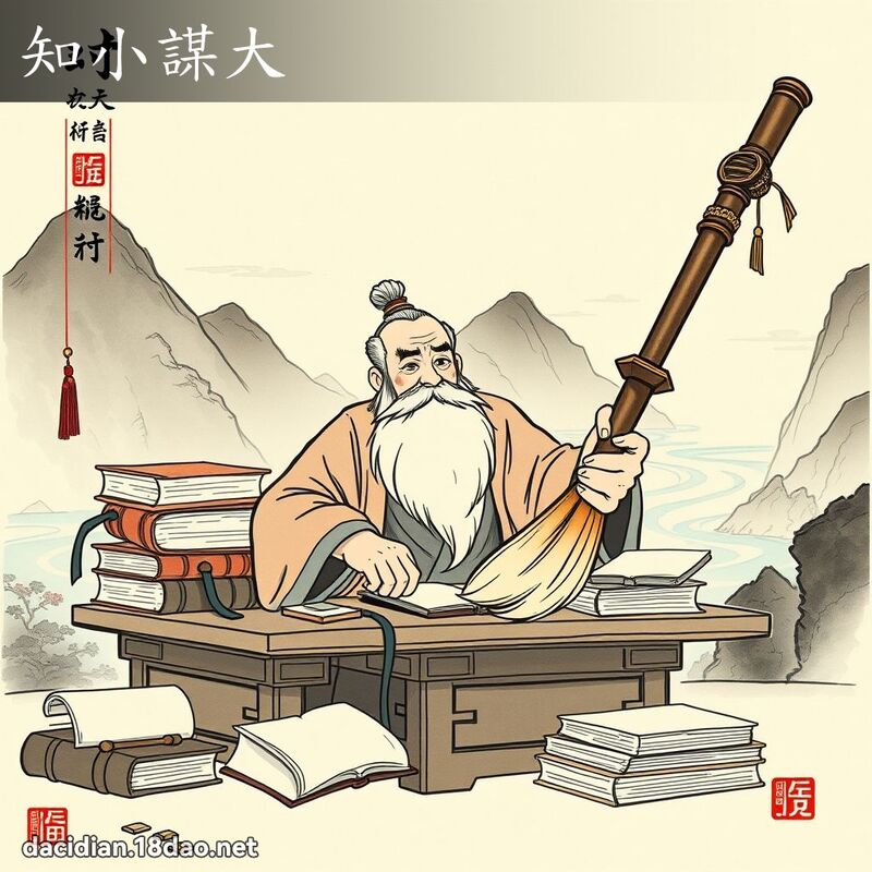 知小谋大 - 中华成语配图