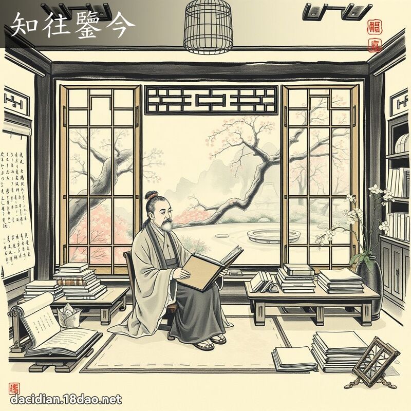 知往鑒今 - 中華成語配圖