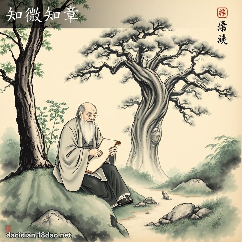 知微知章 - 中華成語配圖
