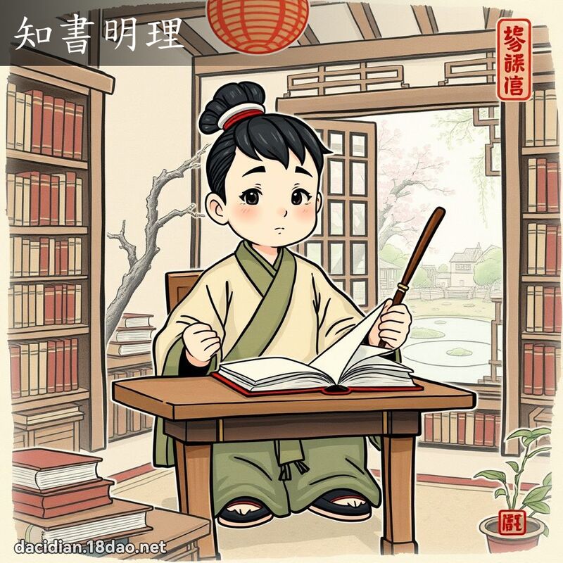 知書明理 - 中華成語配圖