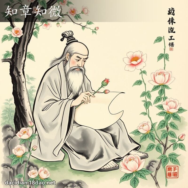 知章知微 - 中華成語配圖