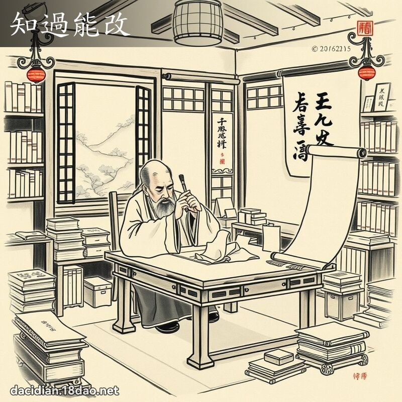 知过能改 配图