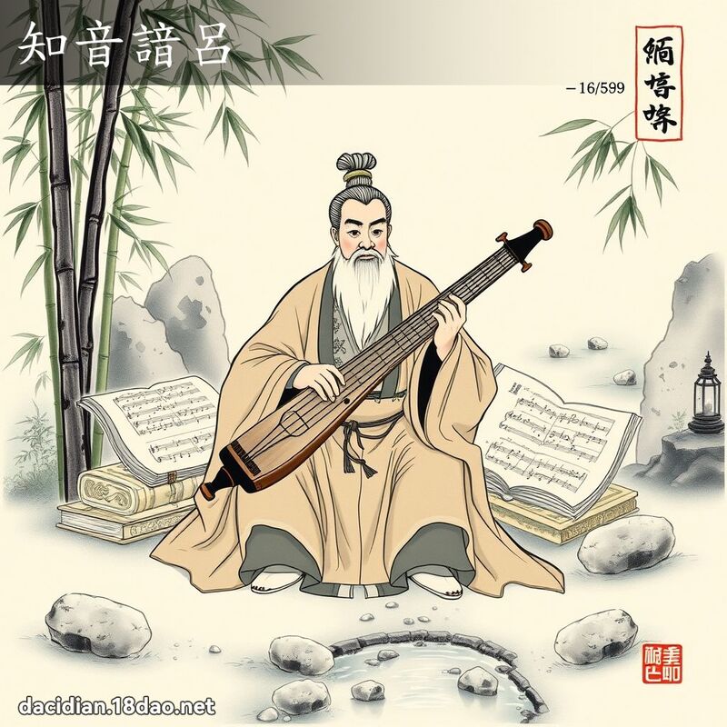 知音諳吕 配图