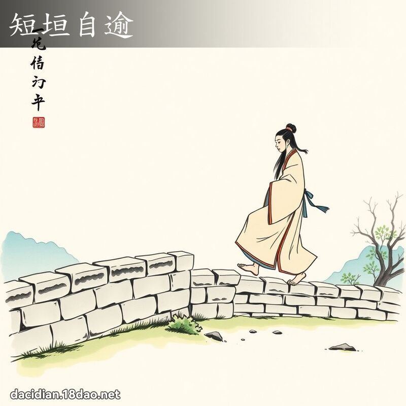 短垣自逾 配图