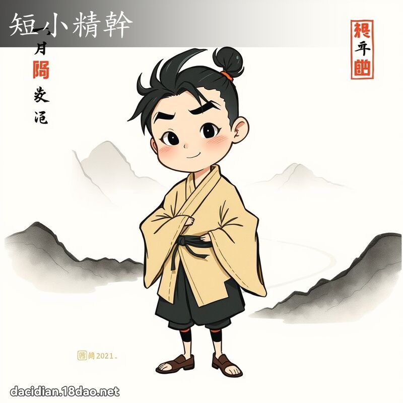 短小精干 配图