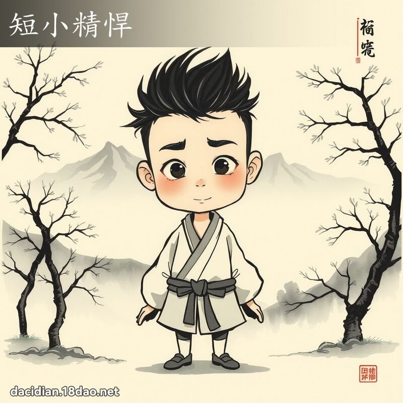 短小精悍 配图