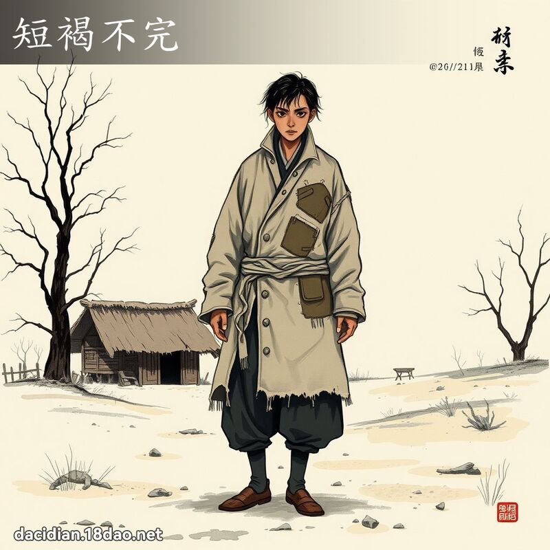 短褐不完 配图
